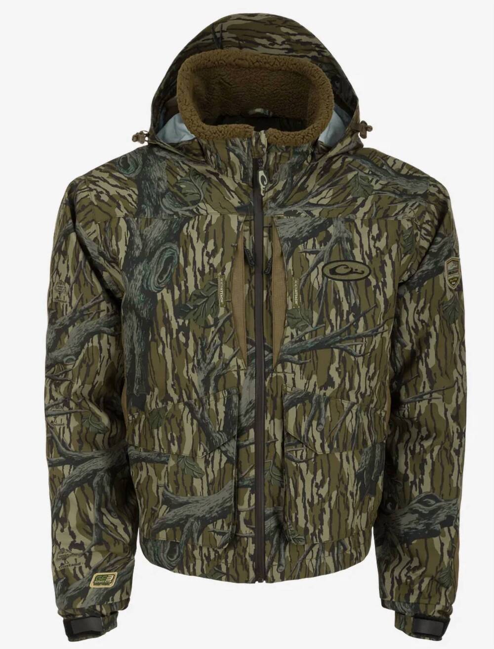 NEW DRAKE men's insulated timber jacket original treestand in camo